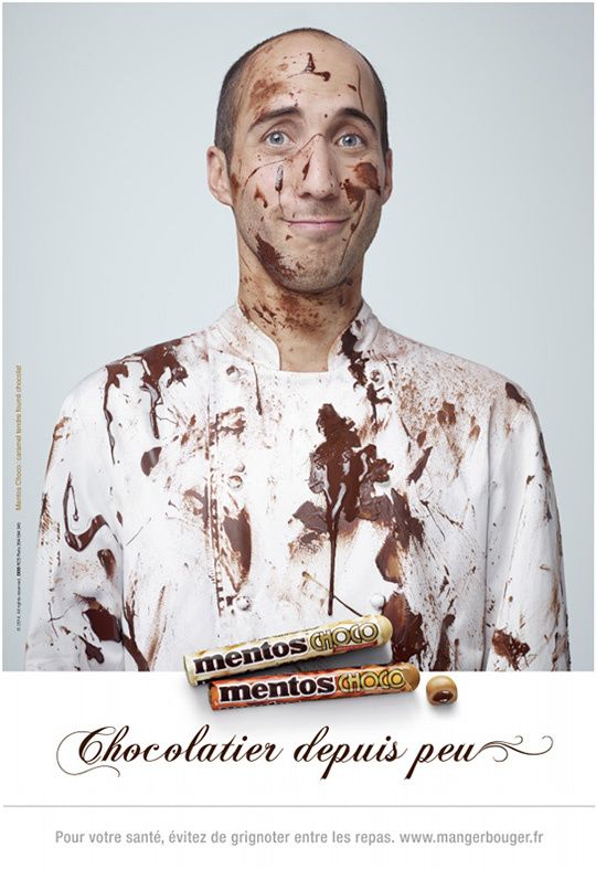 Mentos fait tâche